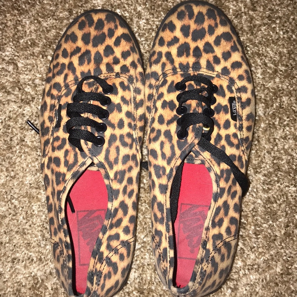 Cheetah Print Vans